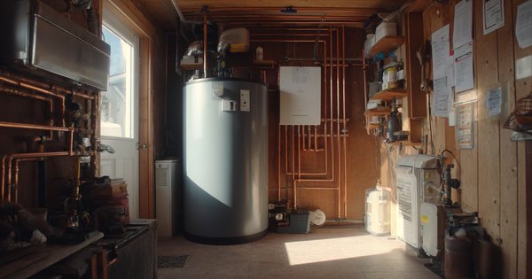Котельная на тепловом насосе в разрезе — иллюстрация к разбору цены